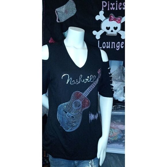 Liberty Wear Nashville Guitar Top - Picture 1 of 3